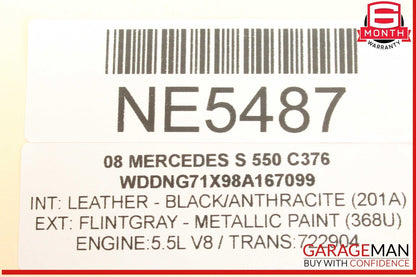 07-13 Mercedes W221 S550 S600 Front Left Side Bumper Reinforcement Bracket OEM