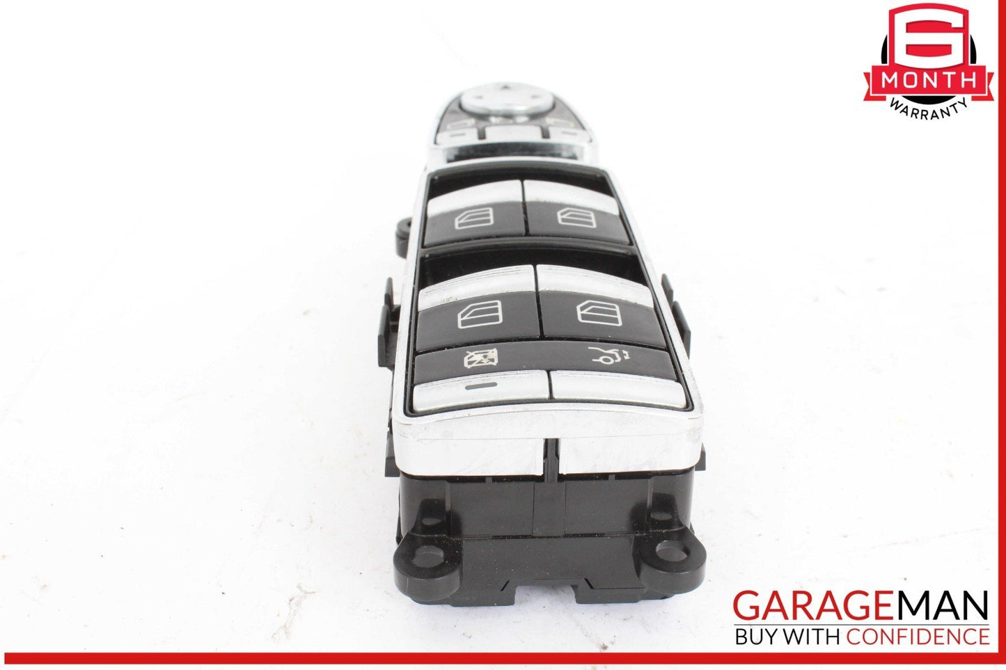 09-13 Mercedes W221 S550 S600 Front Left Side Window Control Switch Black OEM