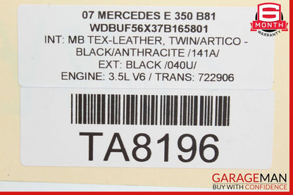03-09 Mercedes W211 E350 E550 Front Right Side Door Window Regulator Motor OEM