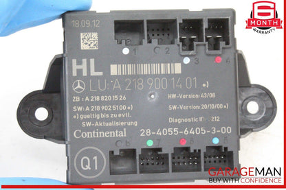 08-18 Mercedes W204 C250 CGI Rear Left Driver Side Door Control Module Unit OEM