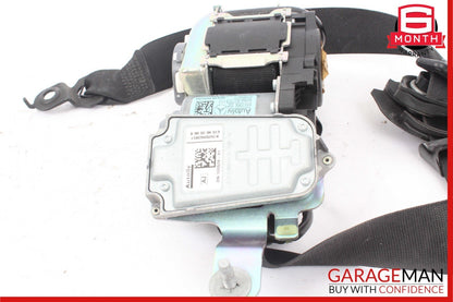 10-13 Mercedes W212 E250 E350 Front Left Seat Belt Seatbelt Retractor Black OEM
