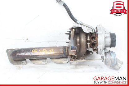 11-16 Mercedes GL450 S500 S550 4.7L Left Turbocharger Turbo Charger Manifold OEM