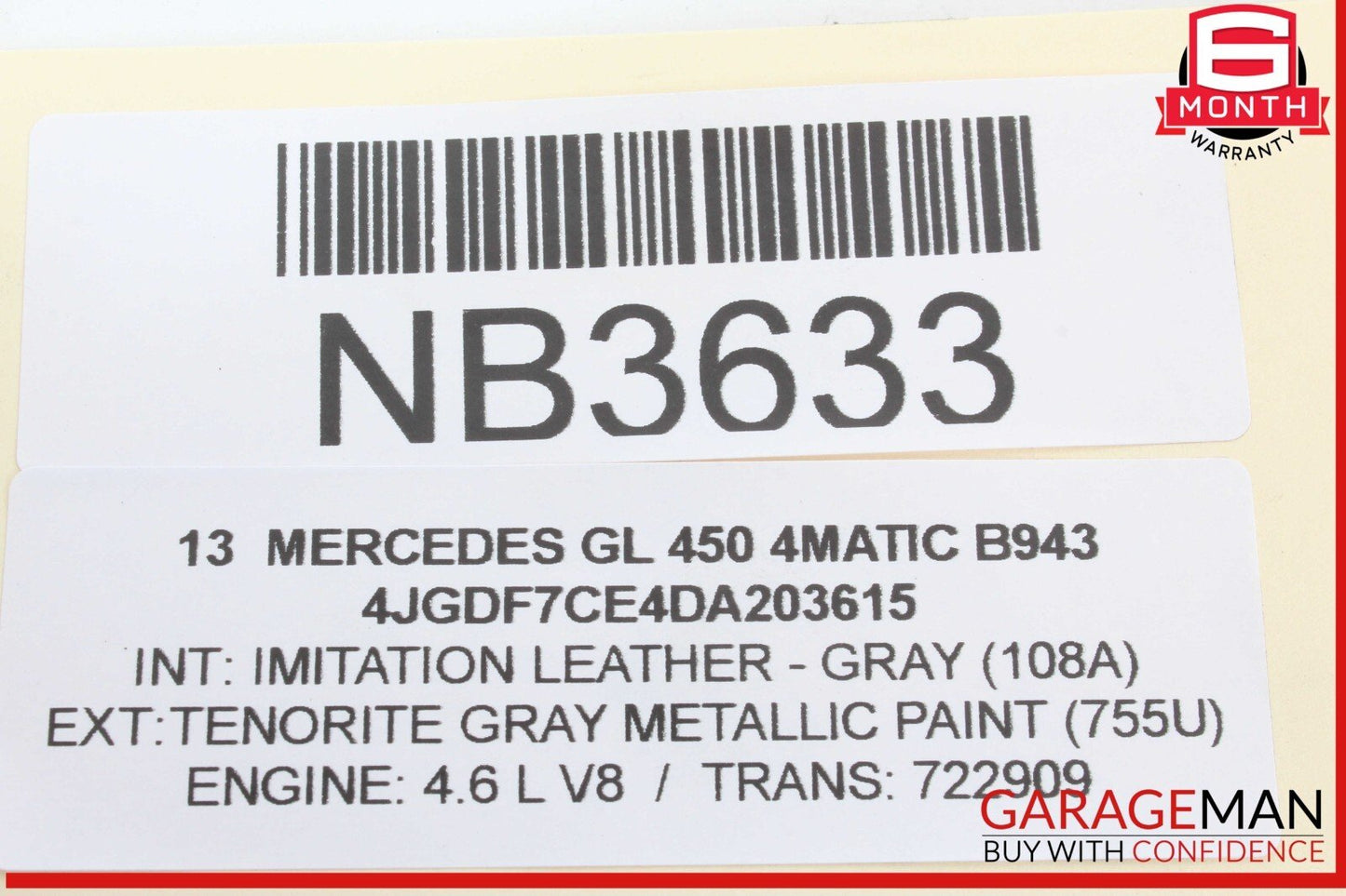12-19 Mercedes X166 GL450 4MATIC Airmatic Air Suspension Control Module Unit OEM