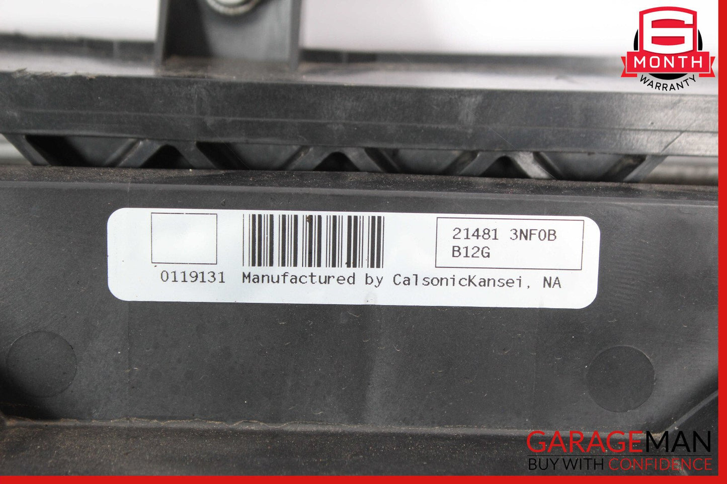 13-17 Nissan Leaf Engine Motor Cooling Radiator A/C AC Condenser Assembly OEM