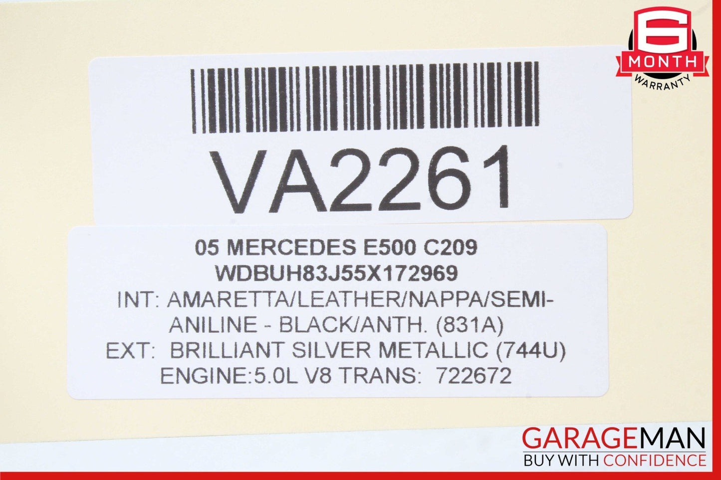 03-09 Mercedes W211 E500 E550 Radio Antenna Amplifier AMP 2118209689 OEM