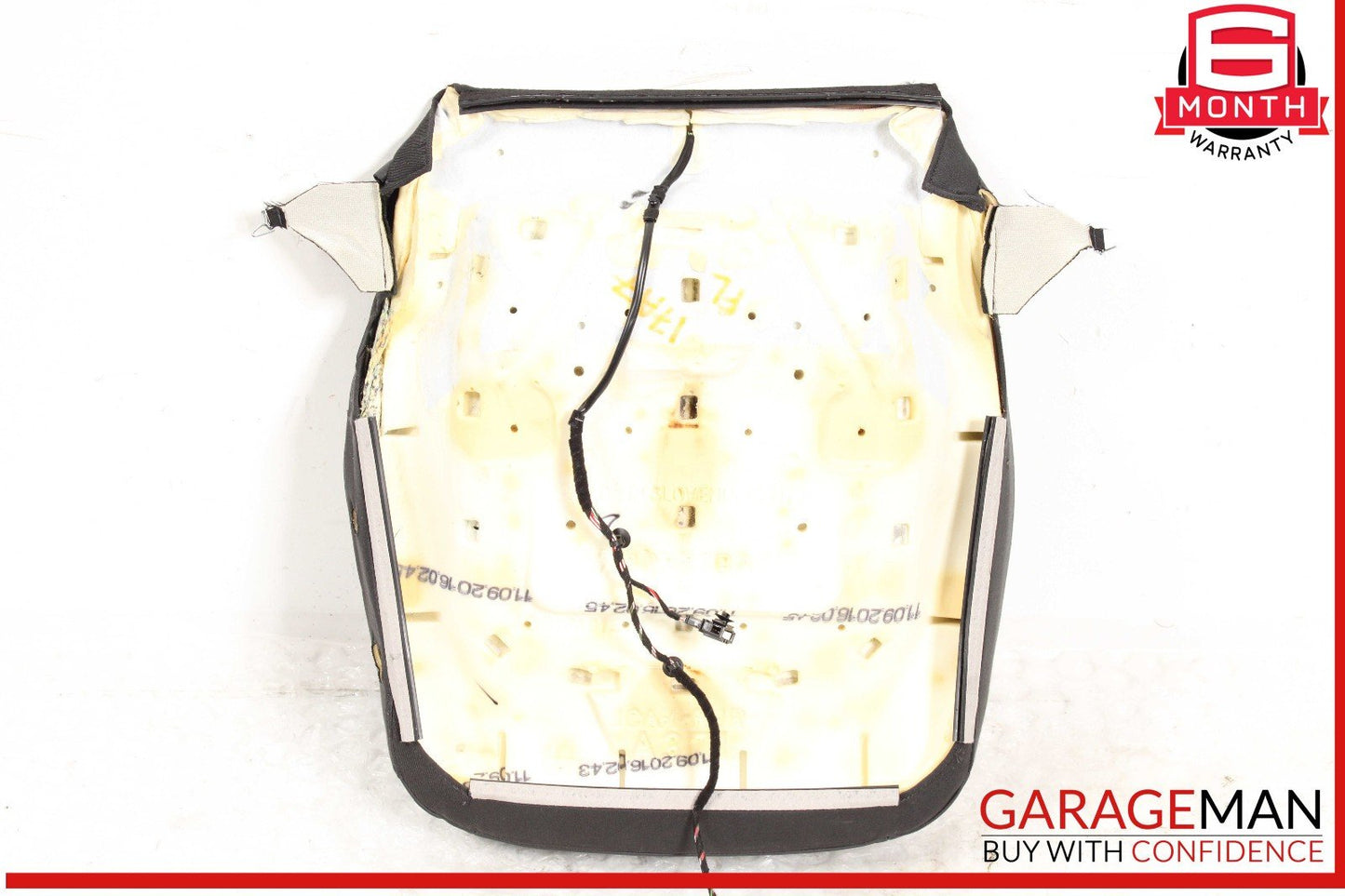 12-18 Audi A7 Front Left Driver Side Lower Bottom Seat Cushion Cover OEM