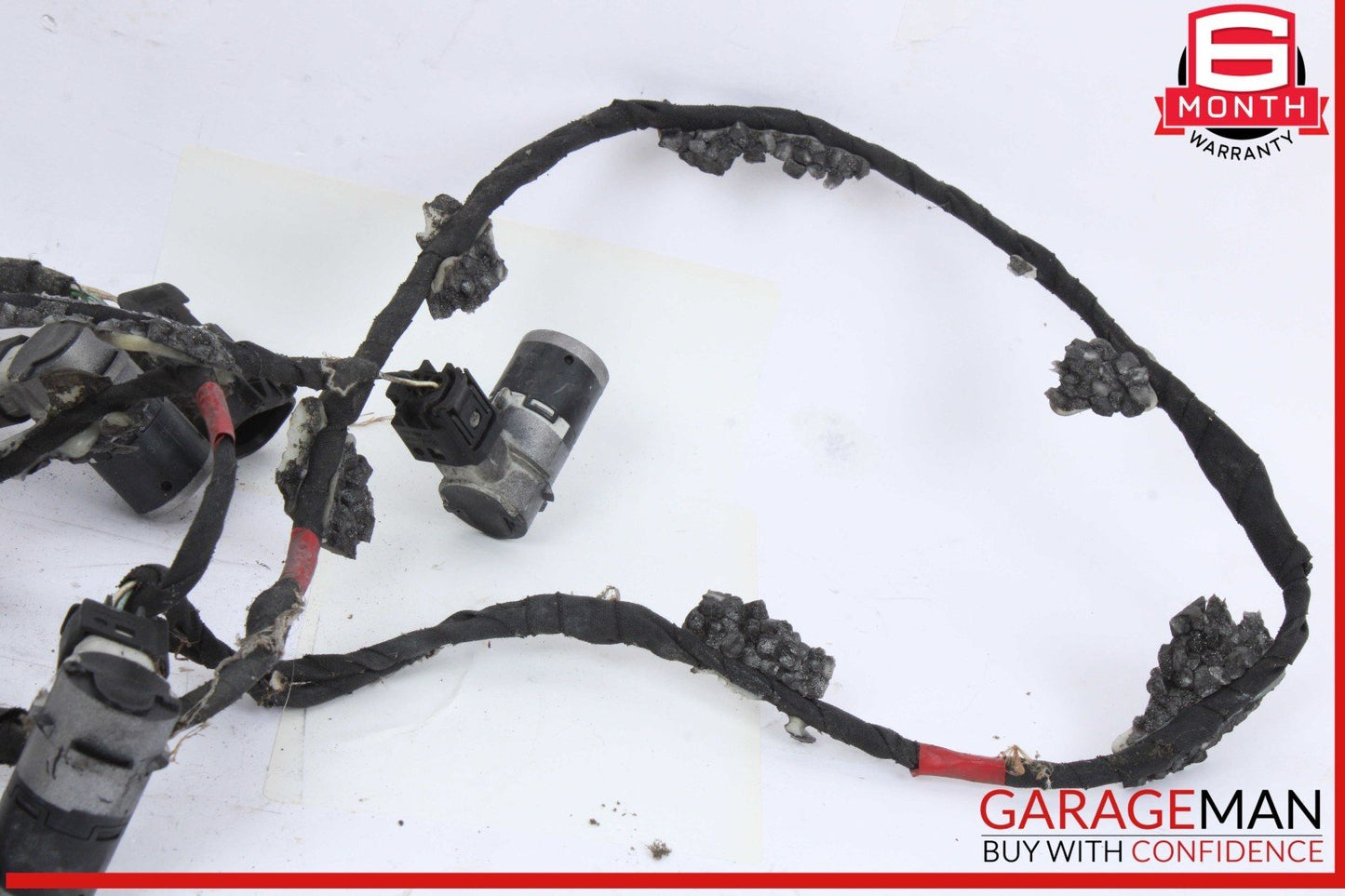 03-08 Maserati Quattroporte M139 Rear Bumper Parking Sensor Wiring Harness OEM