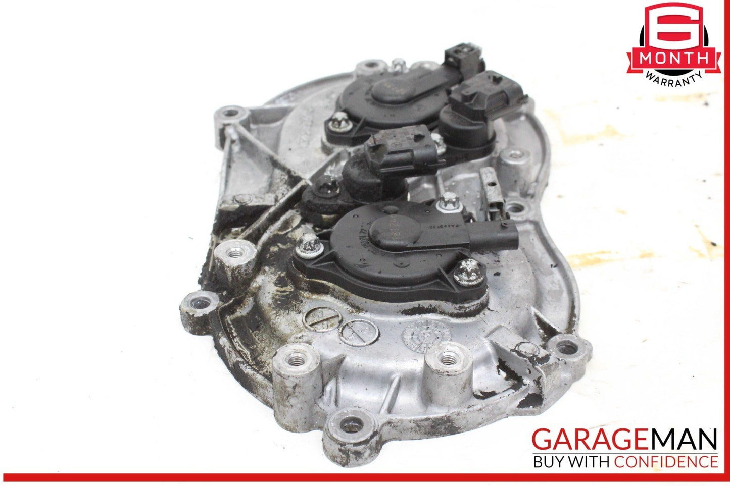 05-13 Mercedes W211 E350 Front Left Driver Side Engine Timing Chain Cover Plate