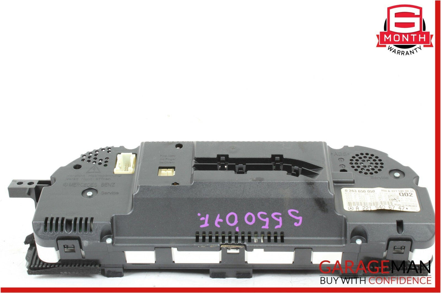 07-10 Mercedes W221 S550 CL550 Speedometer Odometer Instrument Cluster Gauge