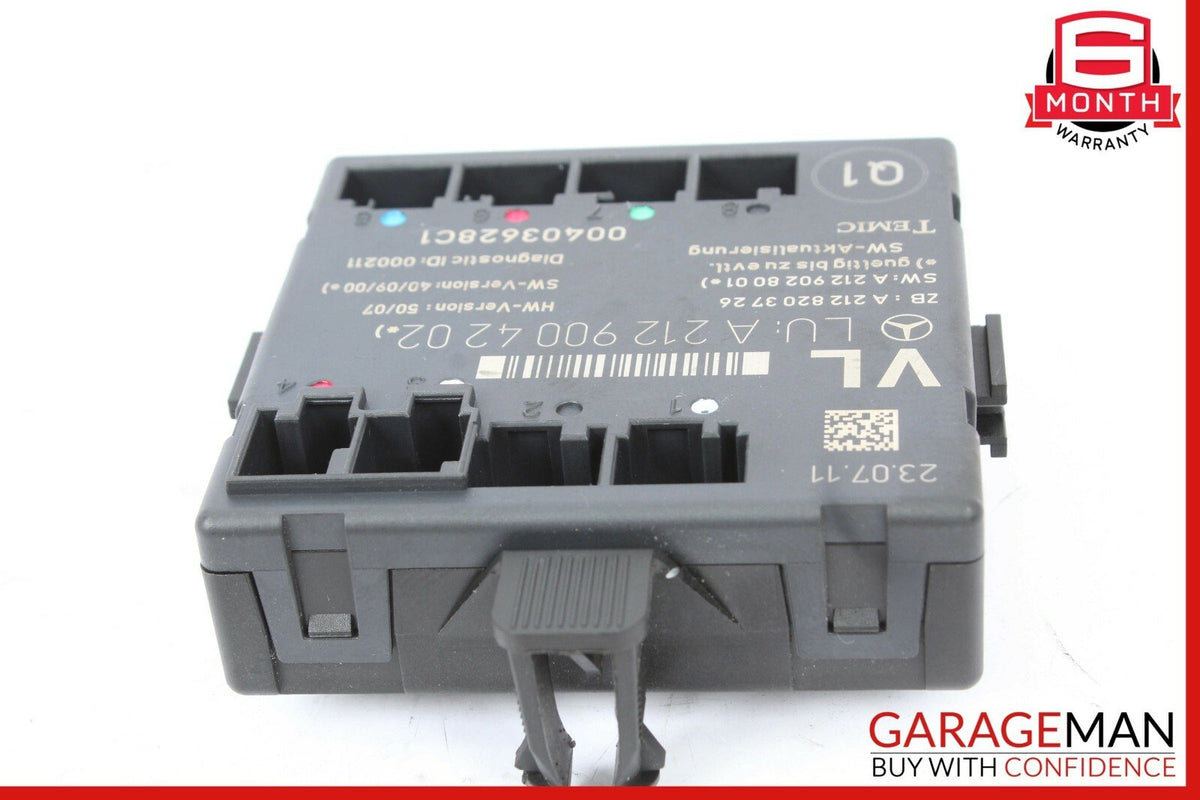 08-14 Mercedes W204 C250 C300 Front Left Driver Side Door Controller Module