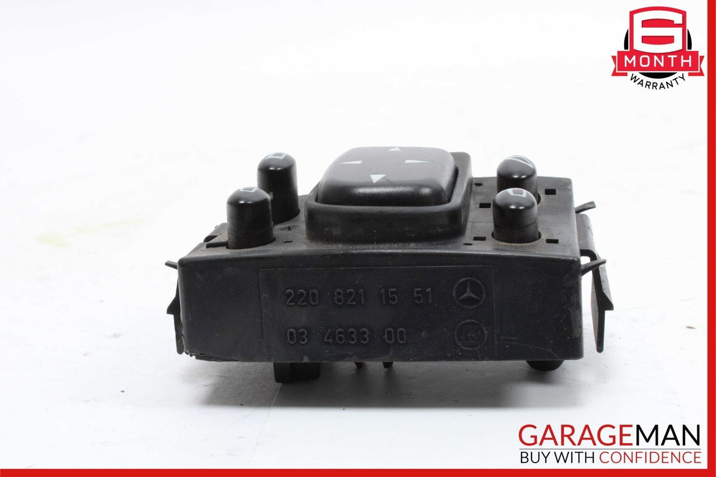 00-06 Mercedes W215 CL55 AMG S430 Rear View Mirror Adjust Switch Control Button