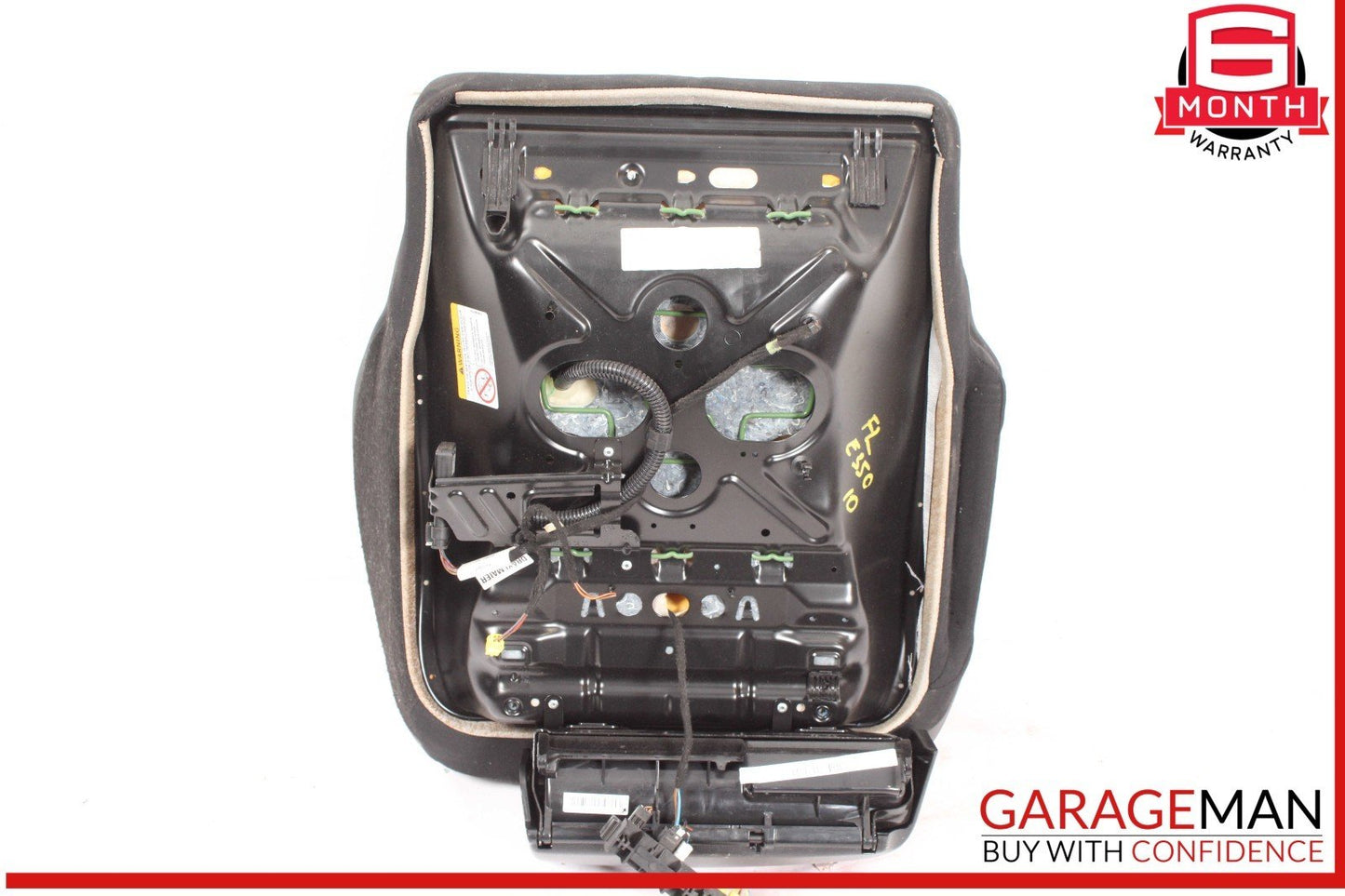 10-13 Mercedes W212 E350 Front Right Lower Bottom Seat Cushion Storage Assembly