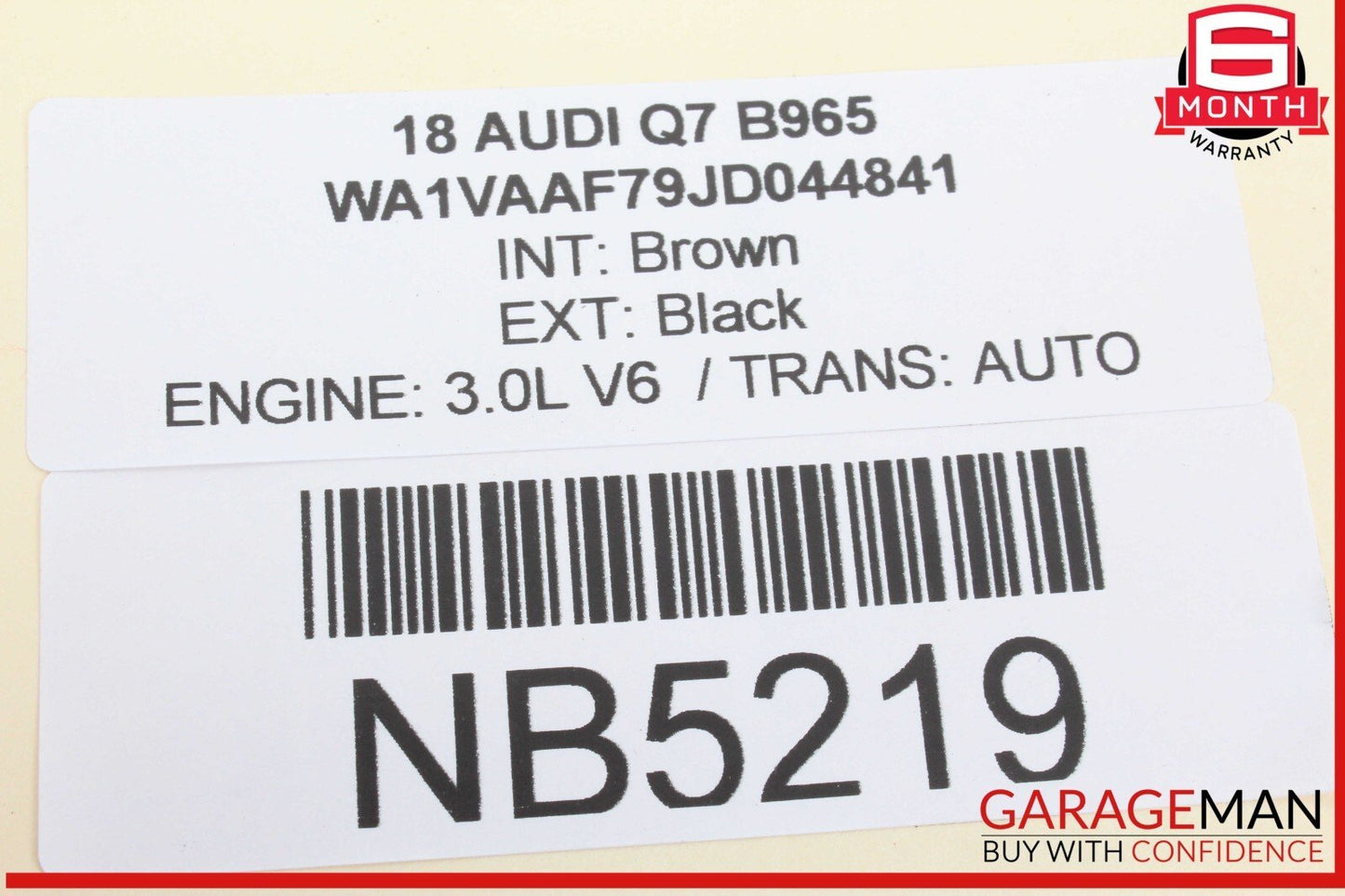 17-24 Audi Q7 Rear Right / Rear Left Side Door Control Module Unit 4M0959795H
