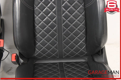 18-24 Audi S5 Sportback Front Left & Right Seat Leather Set of 2 Pc OEM