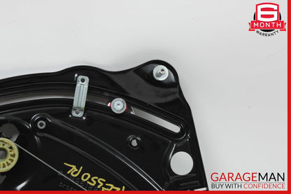10-16 Mercedes W207 E350 Rear Left Door Window Regulator Frame w/o Motor OEM