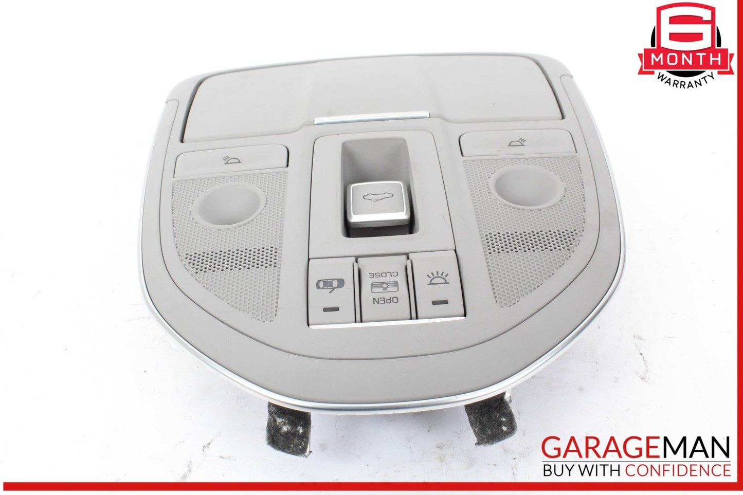 15-17 Hyundai Genesis G80 Interior Front Overhead Dome Light Lamp Gray OEM