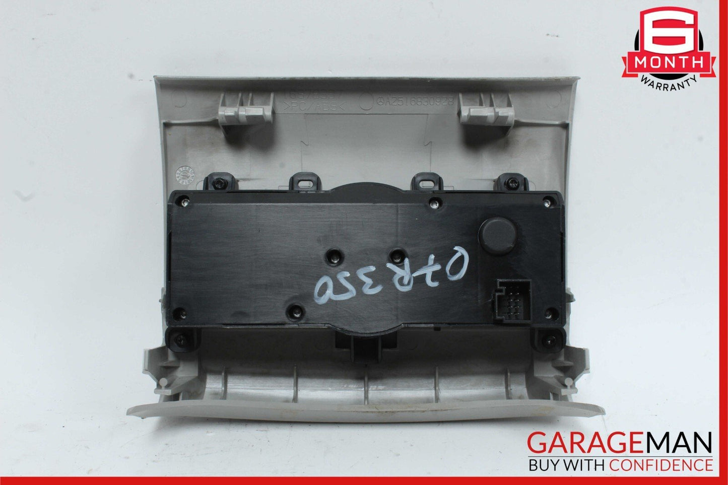06-09 Mercedes W251 R350 Rear Center Console A/C AC Heater Switch Panel OEM