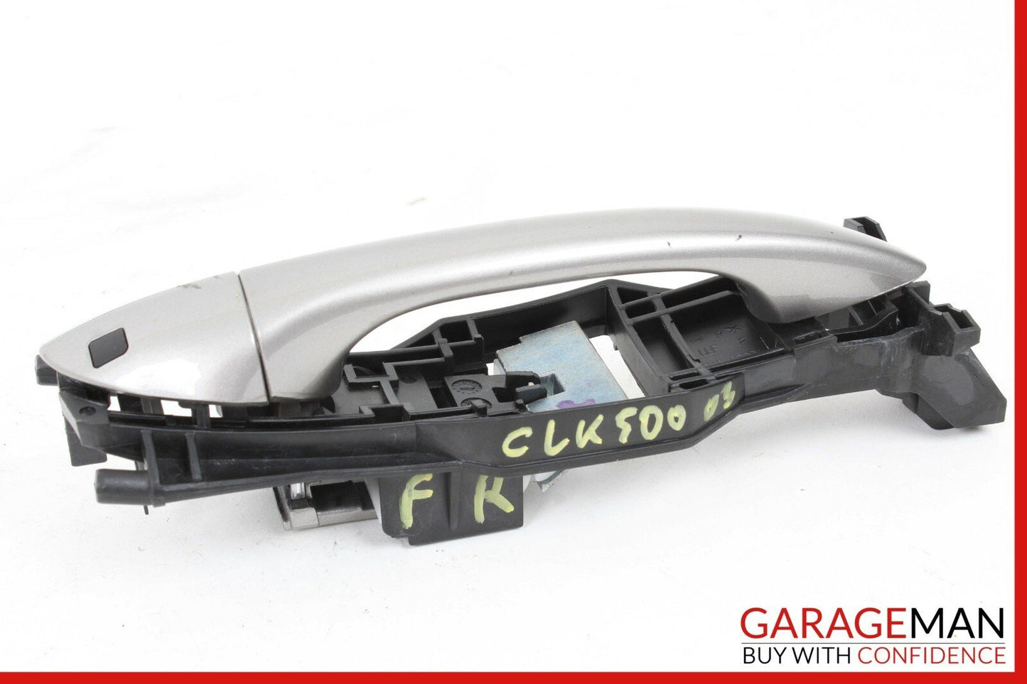 03-09 Mercedes W209 CLK500 Front Right Side Exterior Door Handle Silver OEM