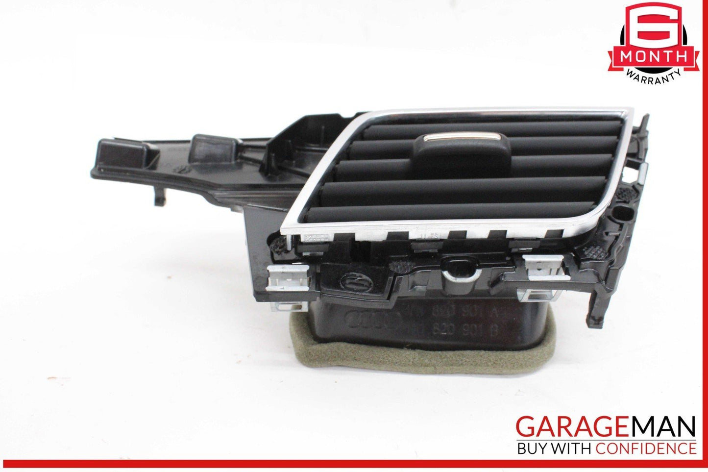 11-18 Audi A8 Left Dashboard A/C AC Air Vent Grille 4H1820901C Genuine