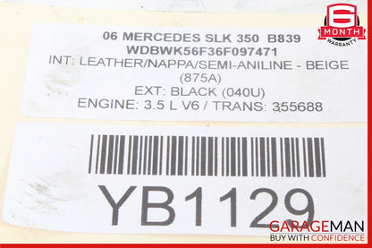05-11 Mercedes R171 SLK350 Rear Left or Right Side Rearward Tie Rod Control Arm