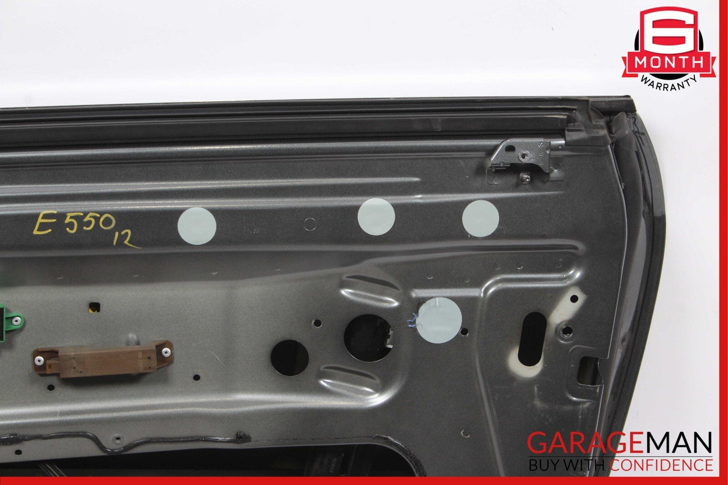 10-17 Mercedes W207 E550 Front Right Side Exterior Door Shell Panel Graphite