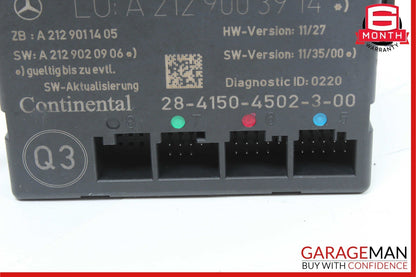 08-18 Mercedes C250 SLK250 E400 GLK350 Front Left Side Door Control Module Unit