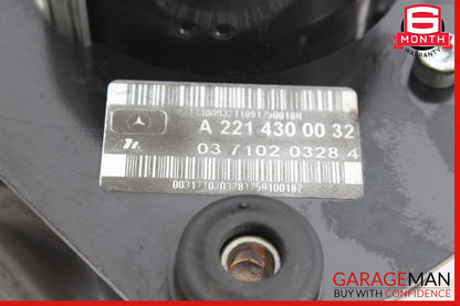 10-13 Mercedes W221 S400 Hybrid Vacuum Pump 2214300032 OEM