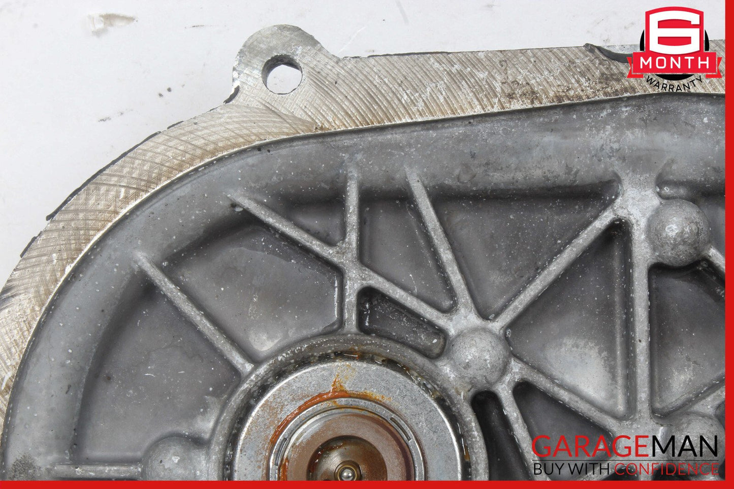 Mercedes W211 E350 Front Right Side Engine Timing Chain Cover Plate OEM