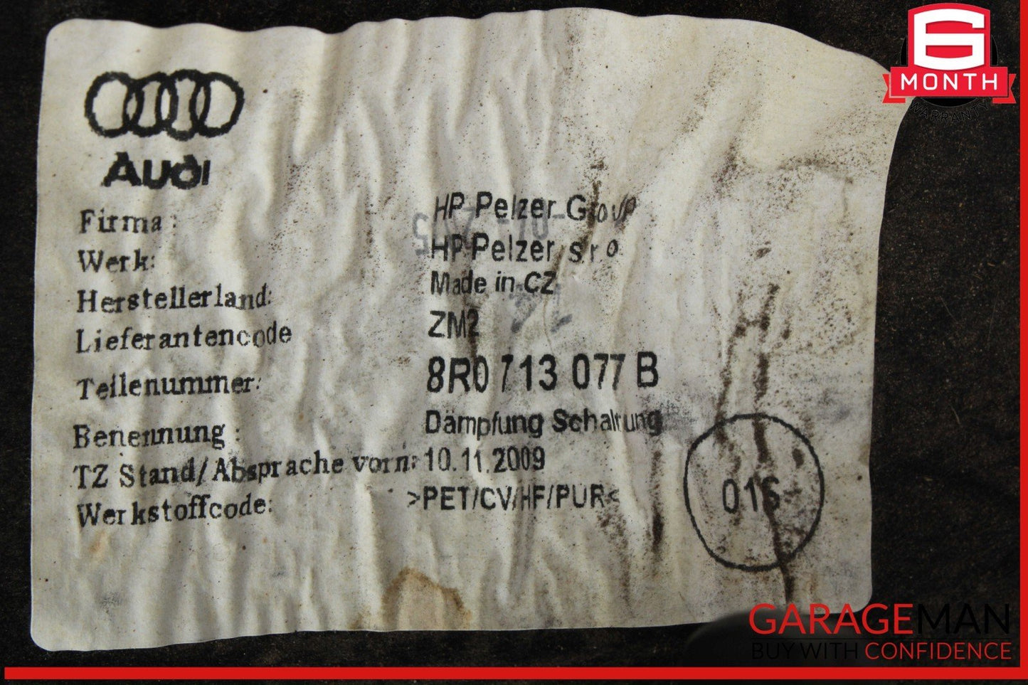 13-17 Audi Q5 SQ5 Automatic Transmission Gear Shifter Selector 8R0713077B OEM