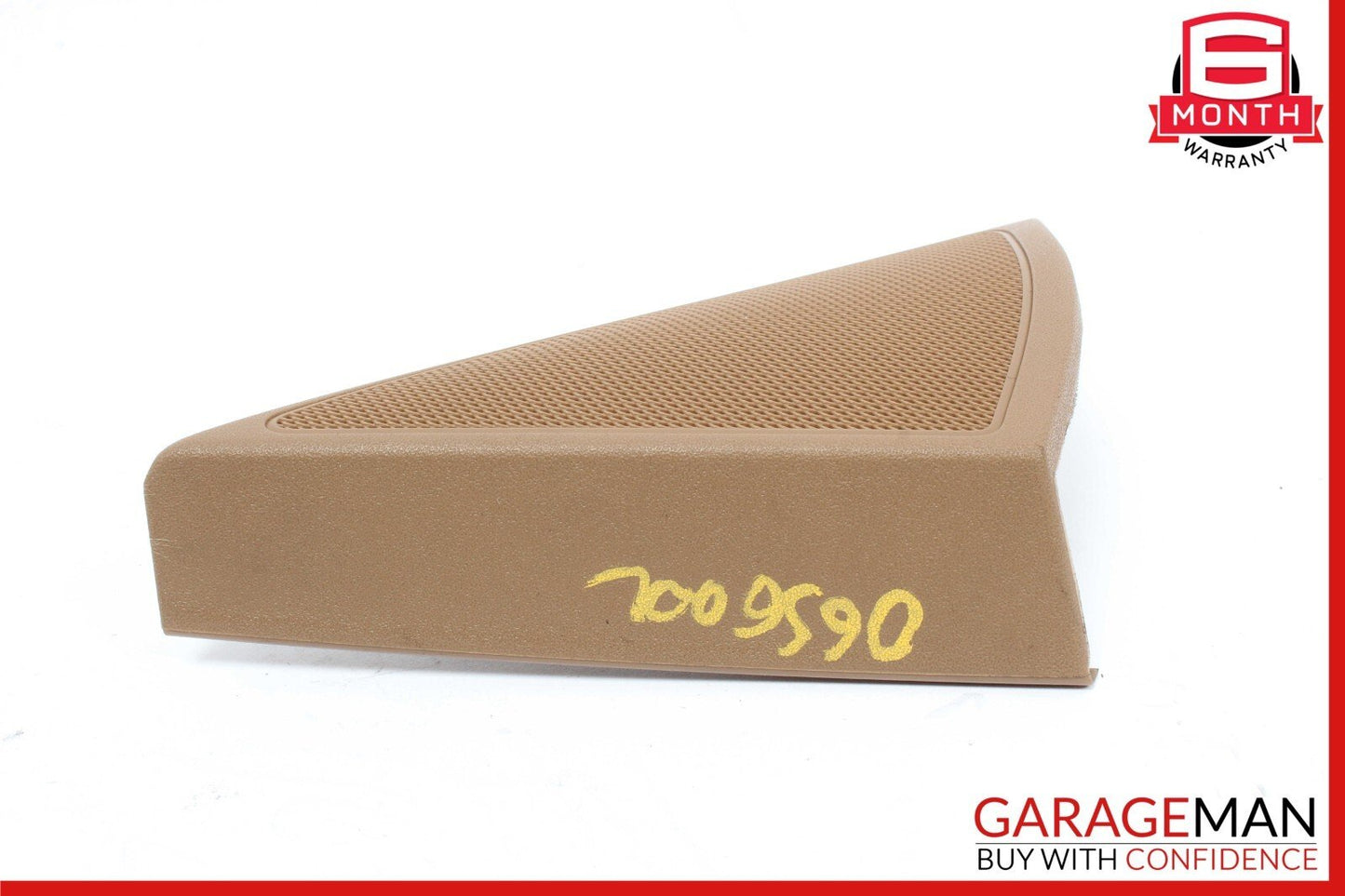 07-13 Mercedes W221 S550 S600 Front Left Side Door Tweeter Speaker Cover Brown