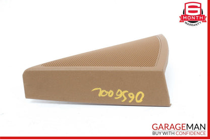 07-13 Mercedes W221 S550 S600 Front Left Side Door Tweeter Speaker Cover Brown