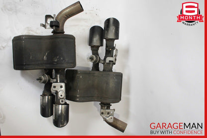 14-17 Maserati Quattroporte Rear Right & Left Exhaust Muffler Dual Tip OEM