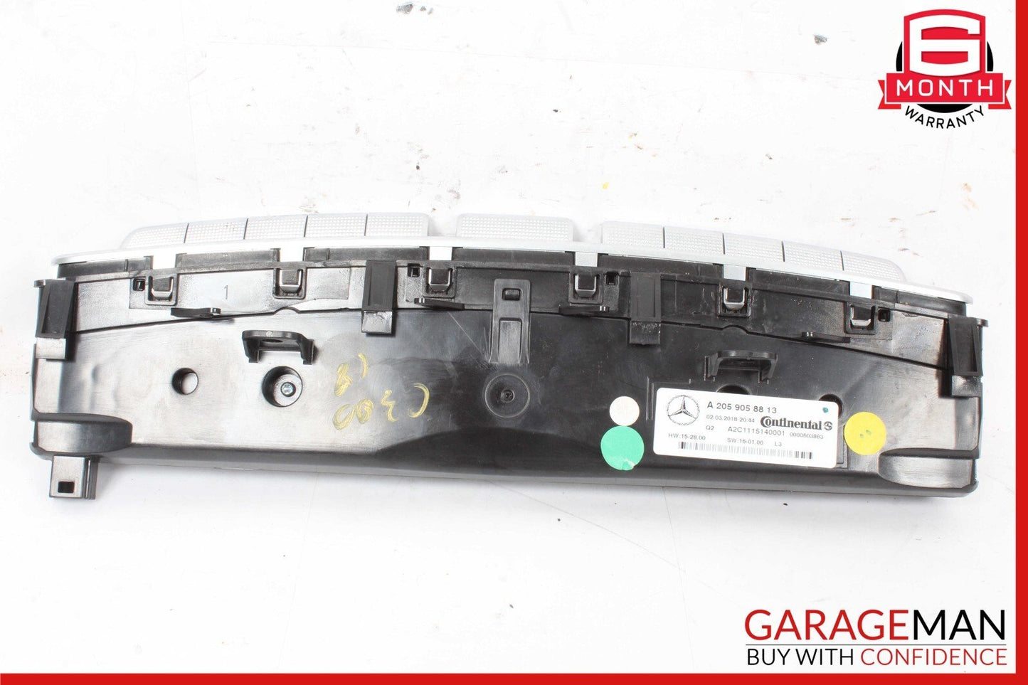 15-20 Mercedes W205 C300 C400 C350e A/C AC Heater Climate Control Switch Assy