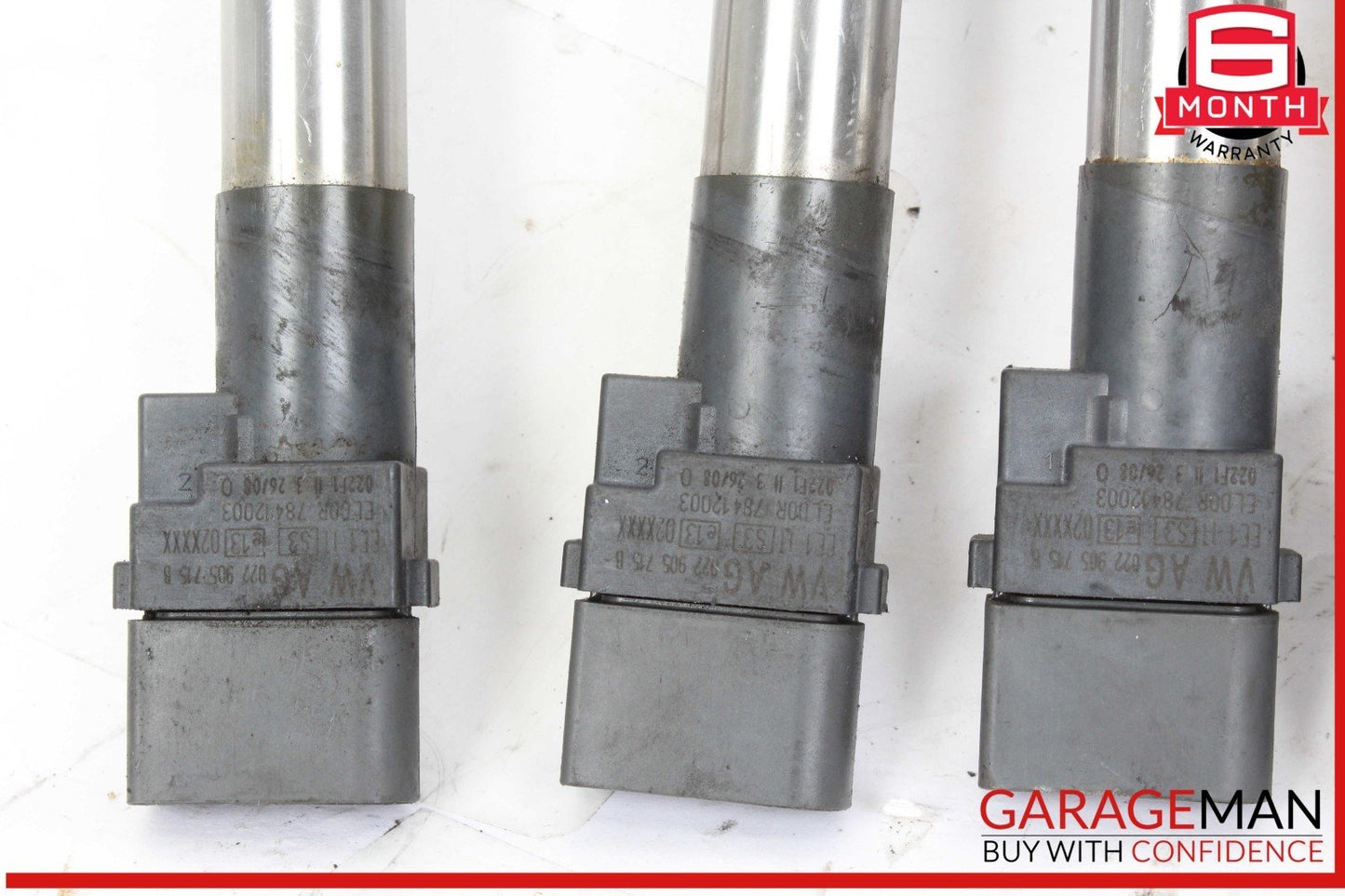 09-16 Porsche Cayenne 957 Audi S4 Engine Ignition Coil Coils Set of 6 022905715B