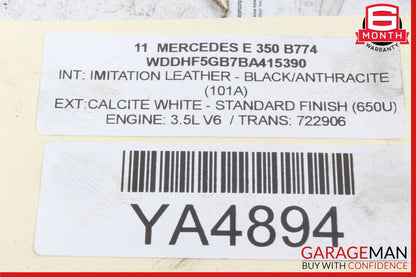 06-11 Mercedes W212 E350 SLK300 Engine Motor Brake Vacuum Pump 2722300465 OEM