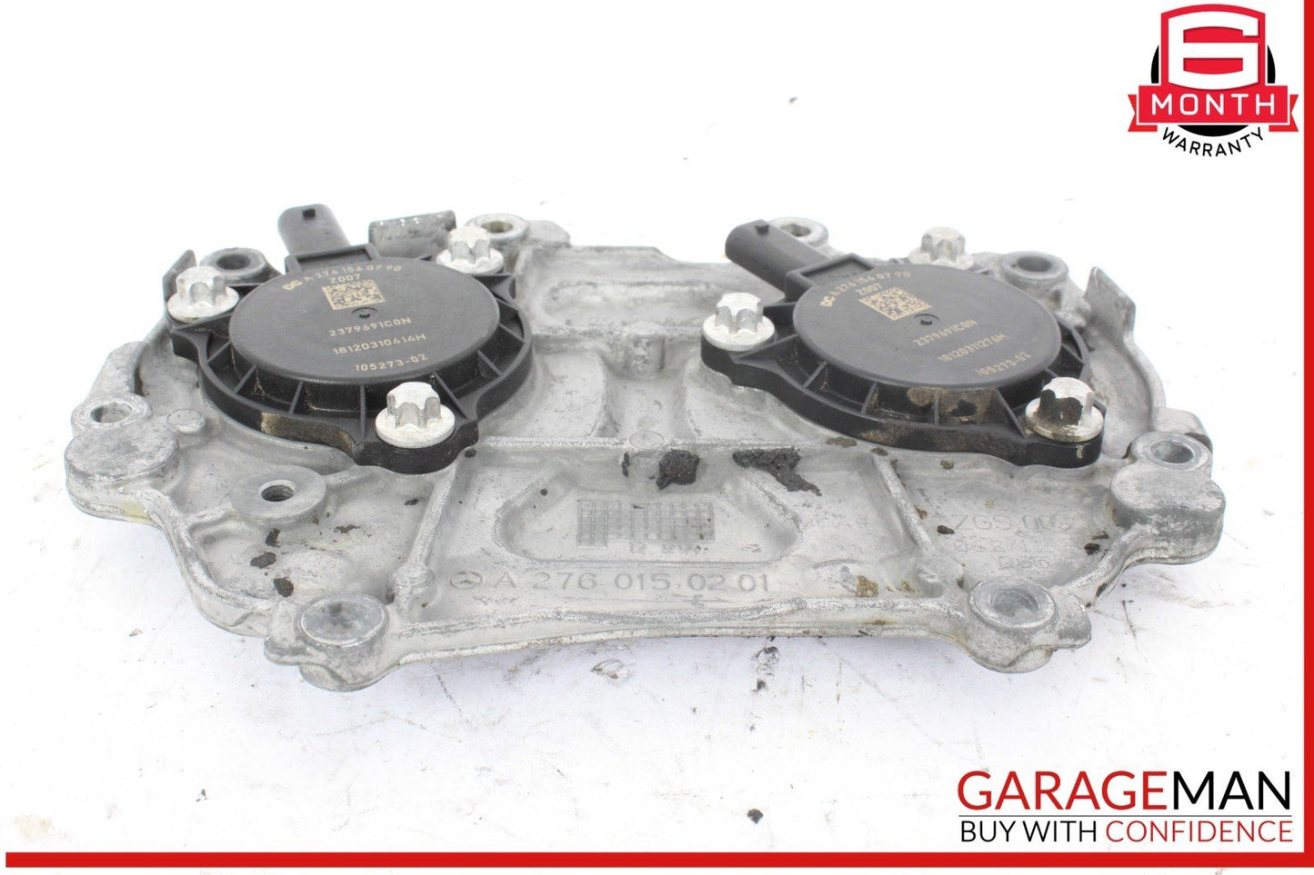 12-18 Mercedes W218 CLS550 Front Right or Left Side Engine Timing Chain Plate