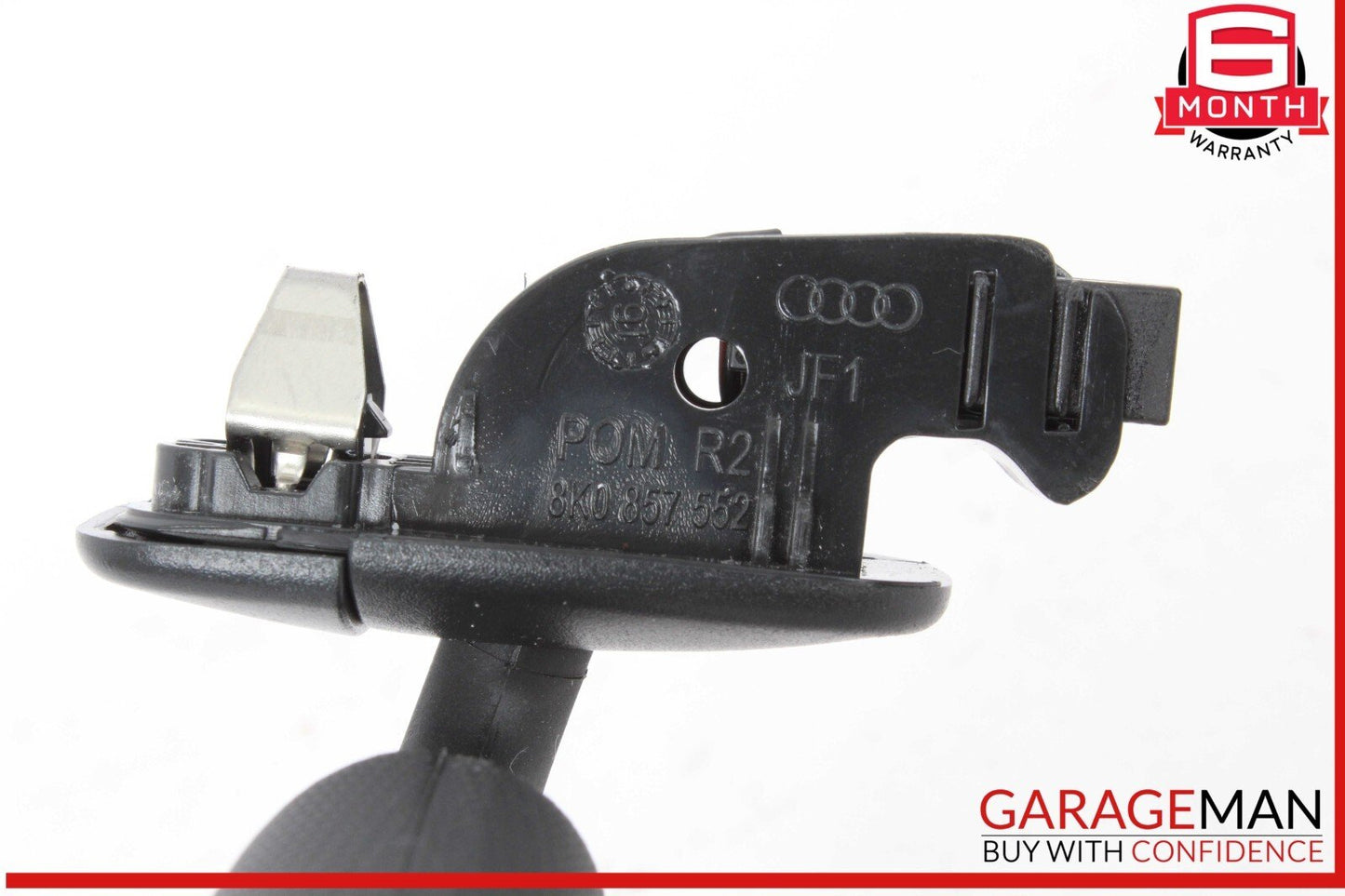 15-18 Audi Q3 Front Right Passenger Side Sun Visor Sunvisor Black 8K0857552 OEM