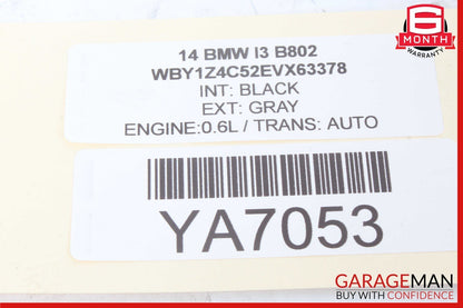 14-21 BMW i3 I01 Hybrid Engine Coolant Water Expansion Tank 8610653 OEM
