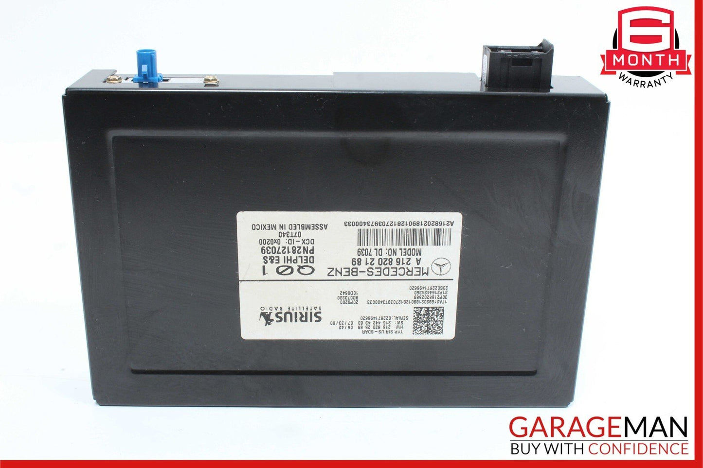 07-14 Mercedes W204 C300 C350 Sirius Satellite Radio Receiver Module Unit OEM