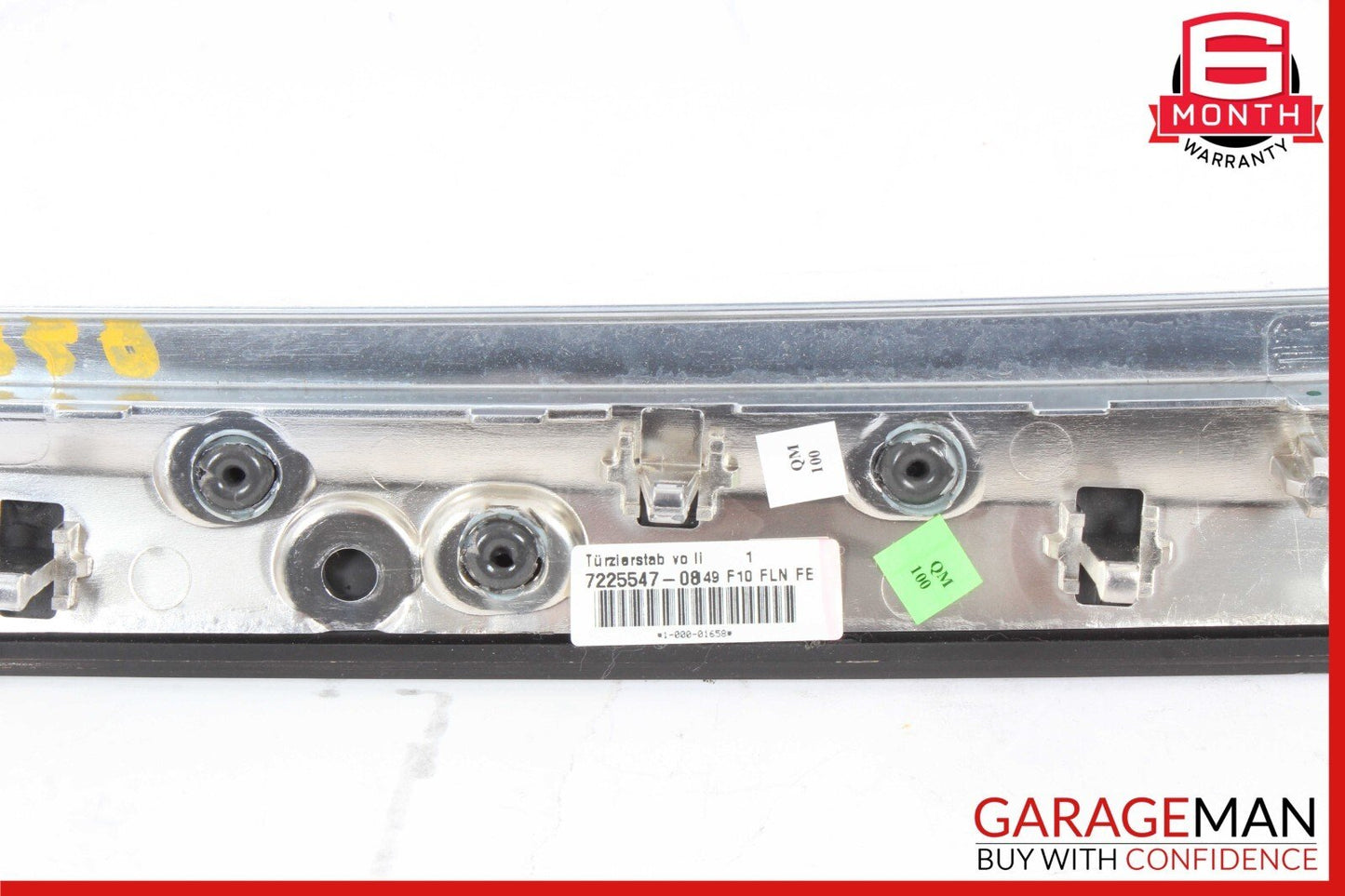 11-16 BMW 535i 550i Front Left Door Panel Trim 7225547