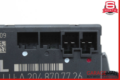09-12 Mercedes X204 GLK350 C350 Rear Left Side Door Control Module Unit OEM