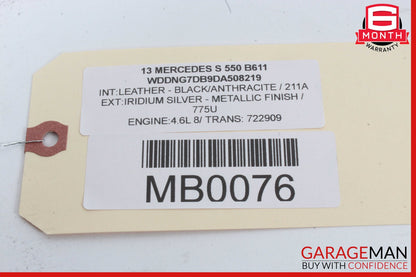 07-14 Mercedes W221 S550 Dashboard Dash AC A/C Air Vent Right Side Black OEM