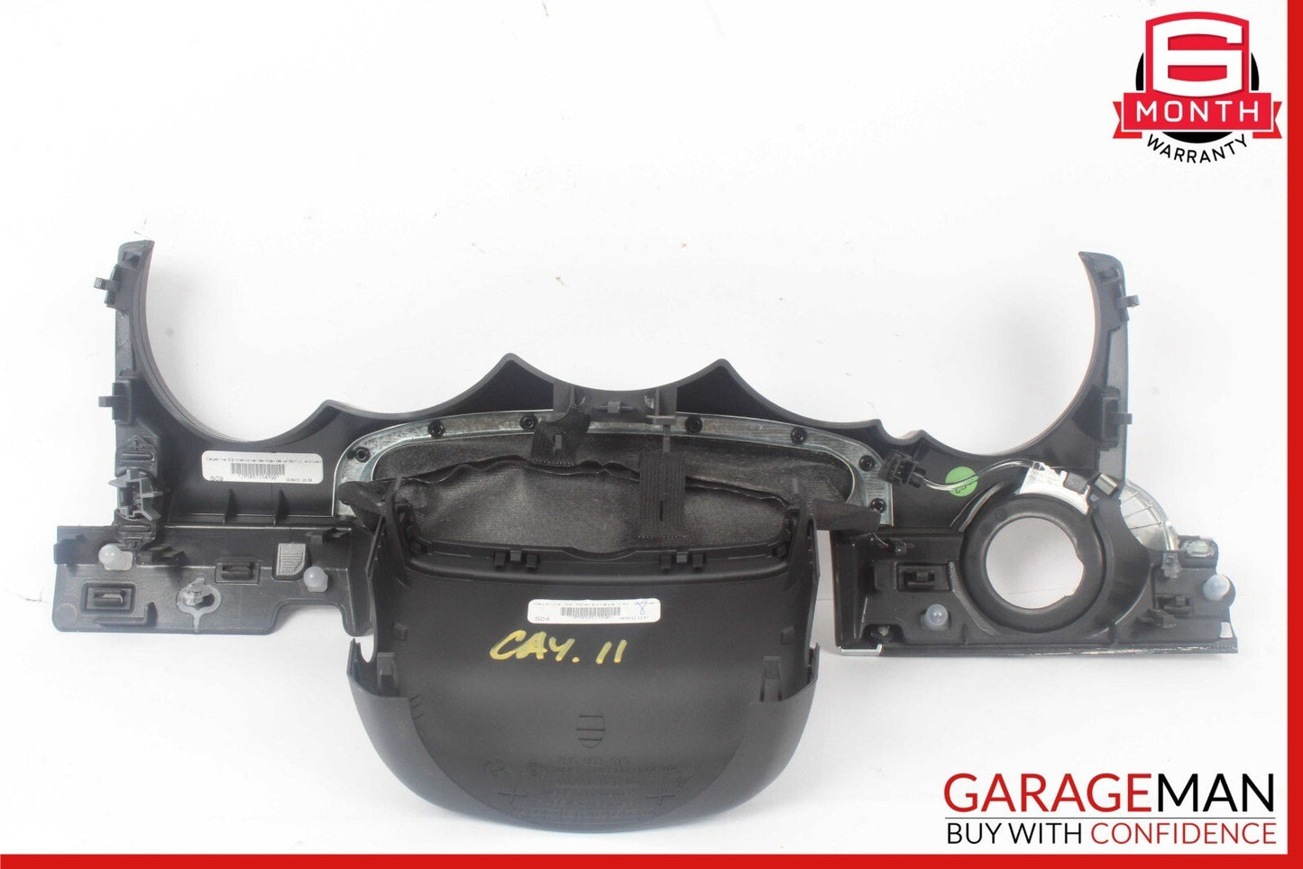11-18 Porsche Cayenne 958 E-Hybrid Steering Column Cover Trim Black OEM