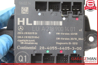 08-18 Mercedes X204 GLK350 4MATIC Rear Left Side Door Control Module OEM