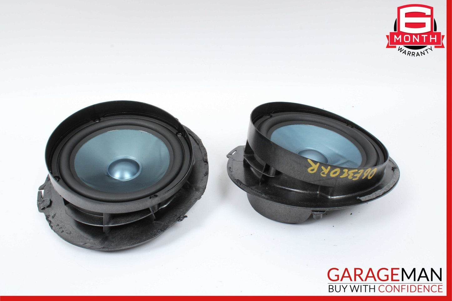 07-09 Mercedes W211 E350 Rear Left & Right Side Door Audio Sound Speakers Set