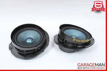 07-09 Mercedes W211 E350 Rear Left & Right Side Door Audio Sound Speakers Set