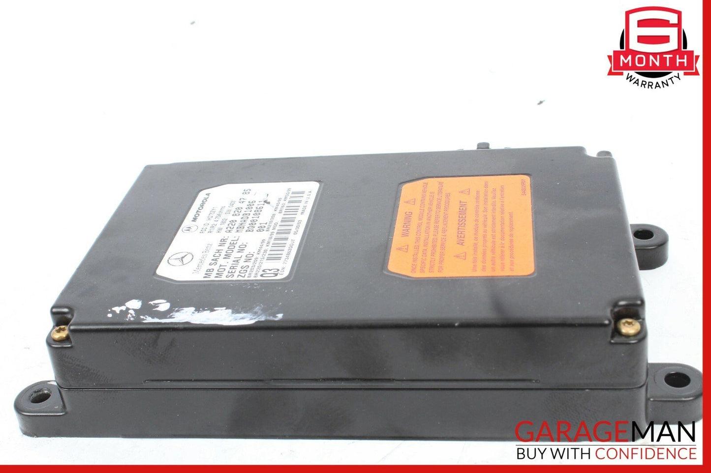 00-06 Mercedes SL500 ML320 S500 CL55 AMG Voice Command Control Module Unit Q3