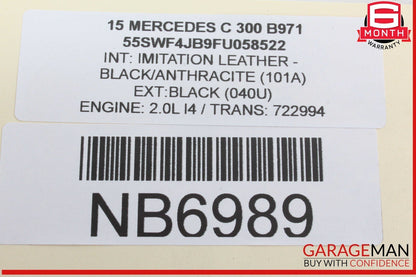 15-20 Mercedes W205 C300 Rear Left or Right Suspension Upper Control Arm OEM
