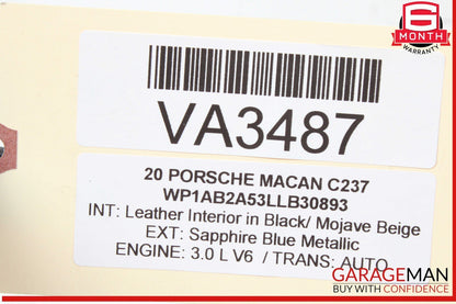 19-24 Porsche Macan 95B Engine Oil Cooler 06M117015M OEM