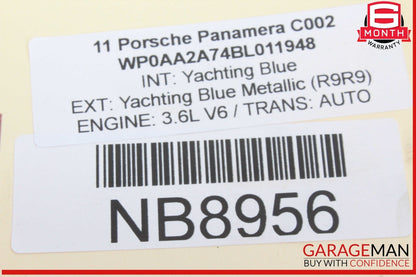 10-16 Porsche Panamera 970 Rear Left Driver Side Door Lock Latch Actuator